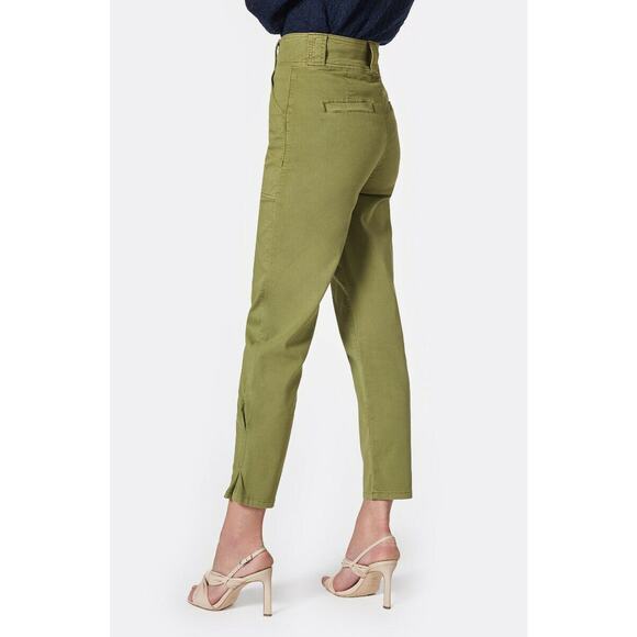 JOIE NEW $228 Mirenda High-Rise Straight-Leg Pant in Chive Size 0 - Picture 5 of 5